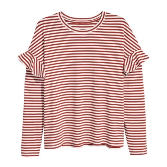 h&m striped shirts